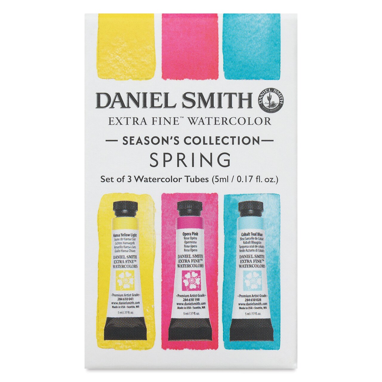 Daniel Smith Extra Fine Watercolor - Set of 3, Spring Set, 5 ml Tubes